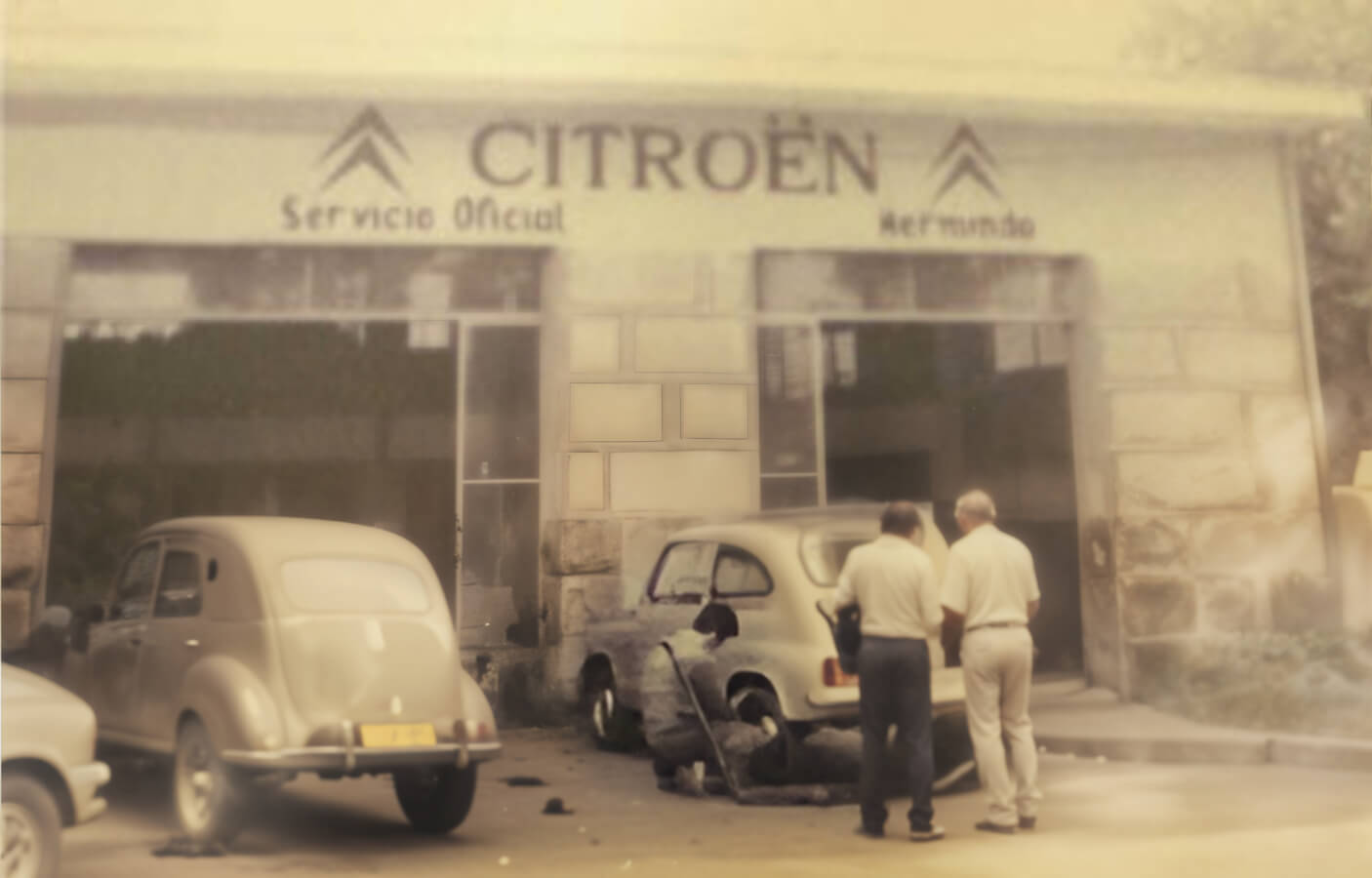Concesionario citroen 1964